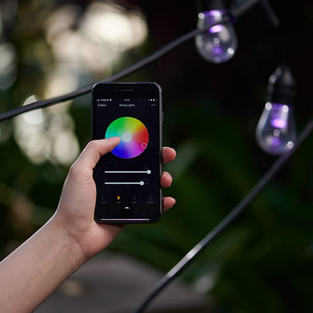 smart string light app control