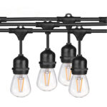 S14 Warm White Light Led String Light For patio & courtyard